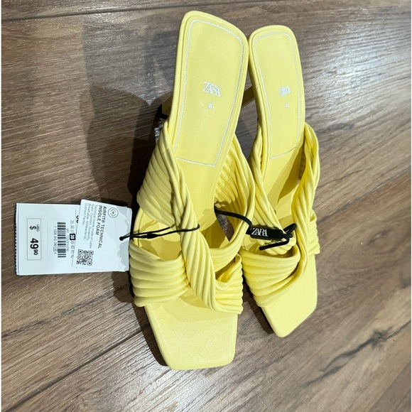 Zara yellow heels - Picture 2 of 8